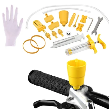 

Road Bike Mountain Bicycle Disc Oil Brake Oiler Refill Tool Set Kit Universal for SHIMANO full range, TEKTRO full range