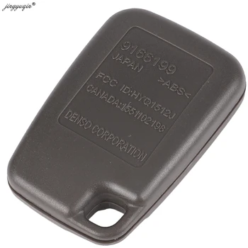 Keyforkess 3/4 Bottoni Remote Fob Chiave Dell'automobile Borsette per Volvo S70 V70 C70 S40 V40 XC90 XC70 di Ricambio Uncut Lama cassa Chiave dell'automobile - Jingyuqin 3 4 Bottoni Remote Fob Chiave Dell automobile Borsette per Volvo S70 V70 C70