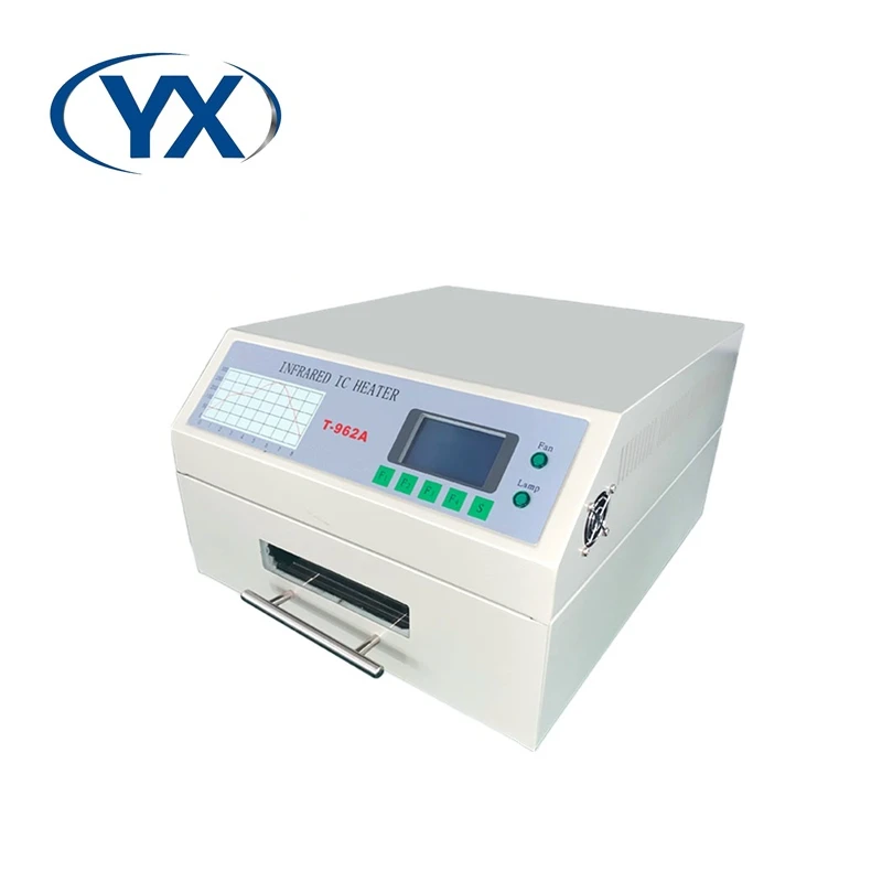 

Автоматическая программируемая духовка T962A для SMD переделки, мелкая духовка SMT с зоной пайки 300*320 мм