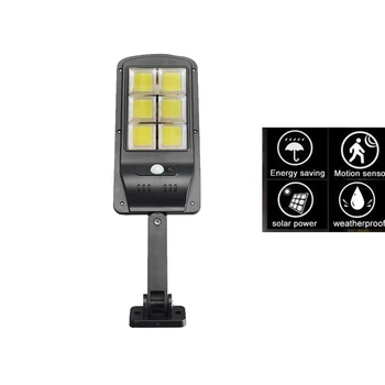 

120 LEDs Solar Light Motion Sensor Outdoor Garden Light Decoration Fence Stair Pathway Yard Security Solar Lamp Lighting 4 Modes