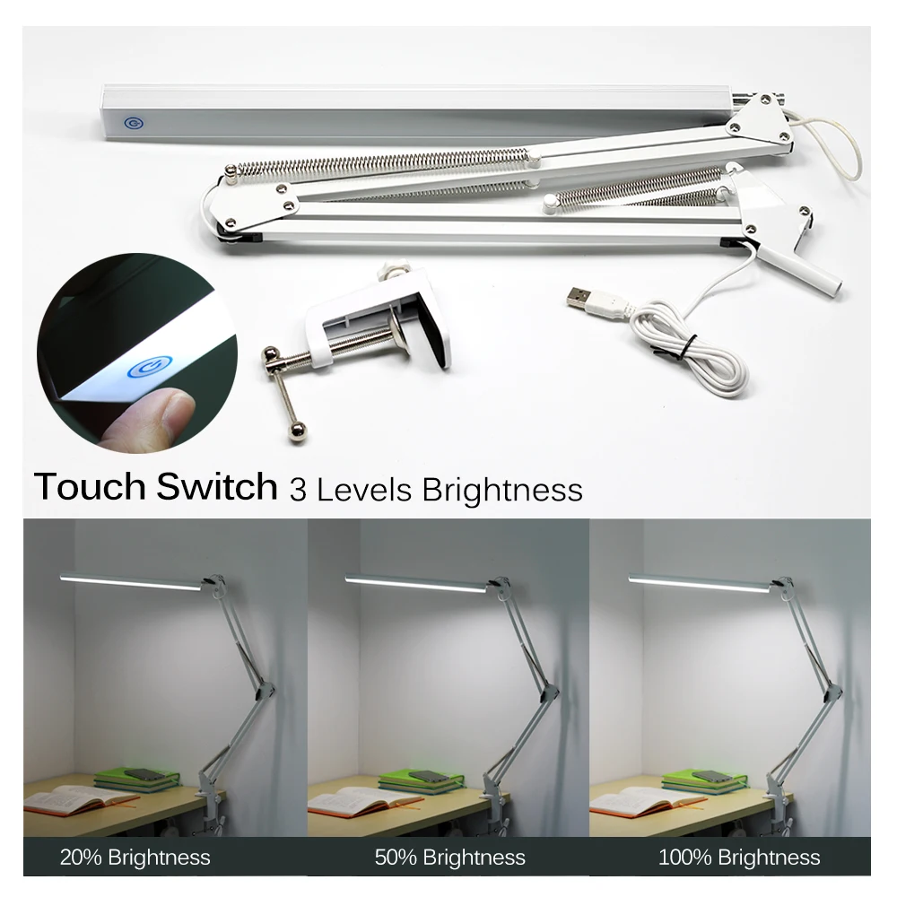 lampada de mesa dobravel protecao para os 04