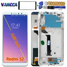 Vancca ЖК-дисплей для Xiaomi Redmi s2 5,99 дюймов кодирующий преобразователь сенсорного экрана в сборе 1440*720 рамка для Redmi Y2 с бесплатными инструментами