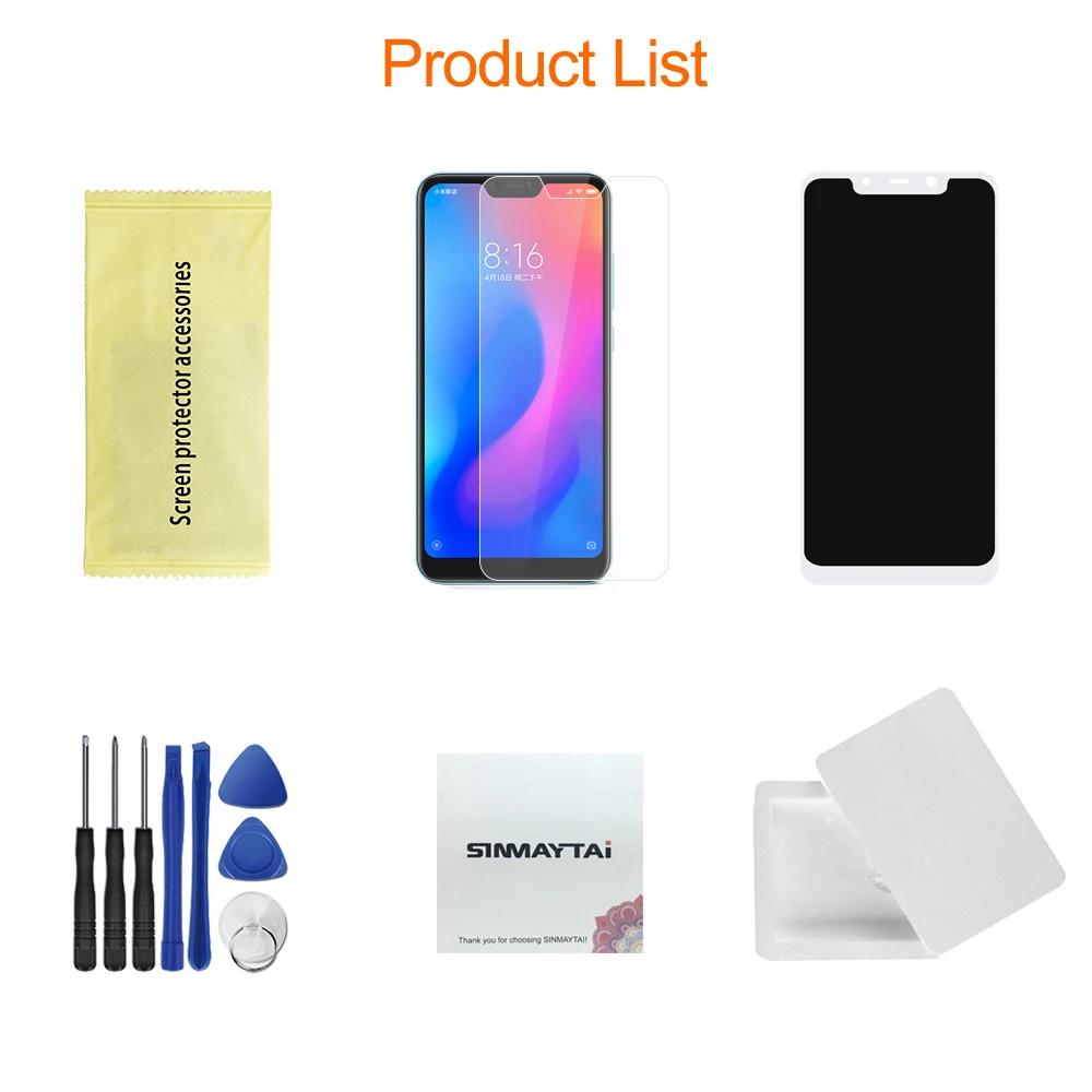 Оригинальный Для 6 18 &quotXiaomi Pocophone F1 ЖК дисплей экран + сенсорная панель дигитайзер
