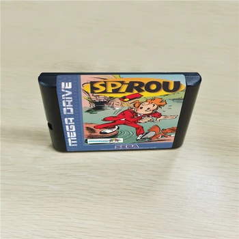 

Spirou - 16 bit MD Games Cartridge For MegaDrive Genesis console