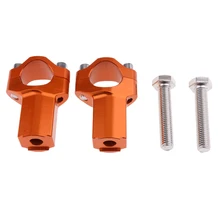 Пара ЧПУ руль стояки бар крепление зажим для KTM 300 400 500 оранжевый