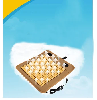 

Universial Summer Wooden Bead Hollow Breathable Cushion Car Seat Cover Practical USB Office Home Chair Cushions Mesh Mat LA922