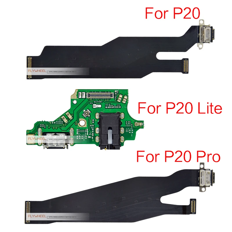 1 шт. для Huawei P20 Lite Pro USB порт зарядное устройство зарядная плата док разъем гибкий