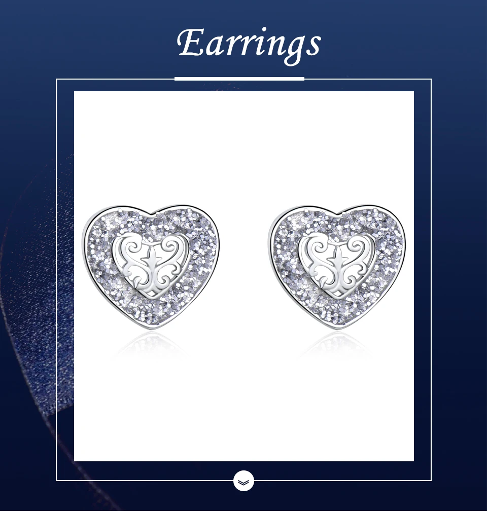 UMCHO  925 sterling silver stud earrings for women EUJ049-1.1