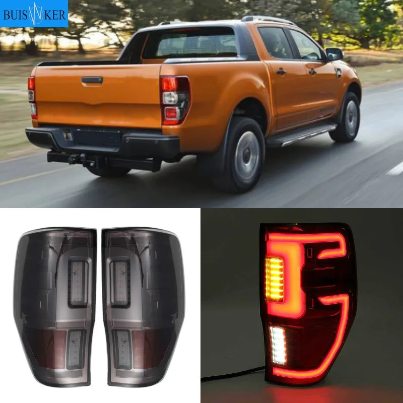 LED TAIL LIGHTS REAR BRAKE REVERSE TURNNING SIGNAL FIT FOR RANGER T6 T7 T8 TXL RAPTOR 2012-2019 CAR LAMPS |