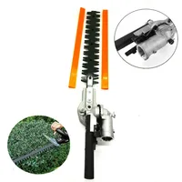 Hedge Trimmer head 26mm/28mm 7/9 Spline 5.3mm Square High Pole Brush Grass Cutter Harvester mower For Garden Tools Spare Parts 1