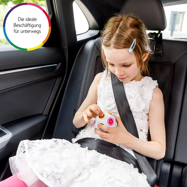 Antistress Cube Rainbow Ball Puzzles Football Magic Cube Educational Learning Toys for Children Adult Kids Stress Reliever Toys 6