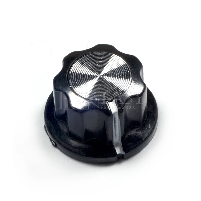 Potentiometer Knobs 10pcs MF-A01 6.0MM bakelite potentiometer 19.5MM diameter with RV16 hole 3.2MM