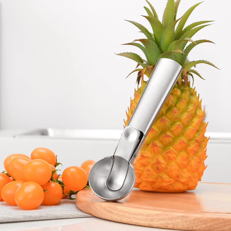 

Stainless Steel Ice Cream Scoop Ice Ball Maker Frozen Yogurt Cookie Dough Meat Balls Watermelon Spoon Ice Cream Spoon