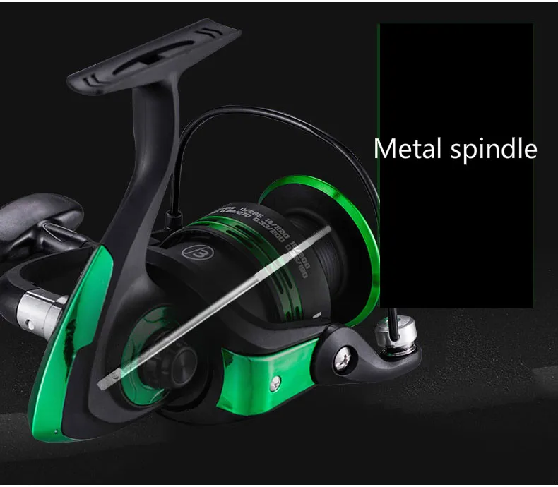 Carretel de Pesca Todo o Metal Lidar com Linha Pesca de Água Carretel Fiação Distante Whee Inoxidável Salgada Acessórios Trolling Aço 10 fiação distante whee aço inoxidável lidar com