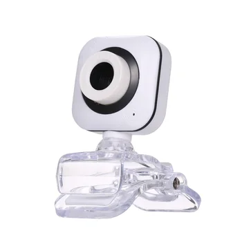 

10-50PCS 0.3 Megapixels HD Web Camera Web Cam Webcam HD USB Camera Web Camera Clip-on USB Webcam for PC Laptop Computer Desktop