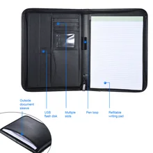 A4 многофункциональный бизнес портфель папка для документов Органайзер чехол из искусственной кожи портфель бизнес A4 портфель файл Органайзер