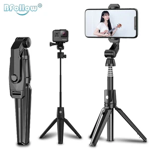 Image 1 - BFOLLOW – trépied 3 en 1 pour caméra Gopro, perche de Selfie, Bluetooth support pour téléphone, pour tournage vidéo, Vlog, Youtube, Facetime 