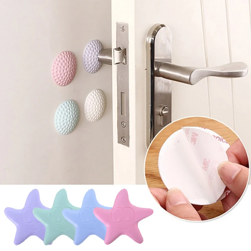 3 шт. милая ручка для двери краш накладка замок Противоударная подушка резиновая