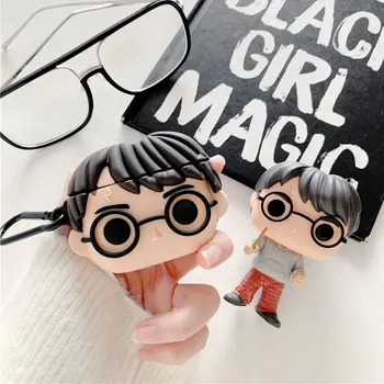 

Magic Boy Bluetooth Earphone Case for Airpods 1 2 Cute Cartoon Silicone Protective Case for Airpods Pro Cover with Keychain