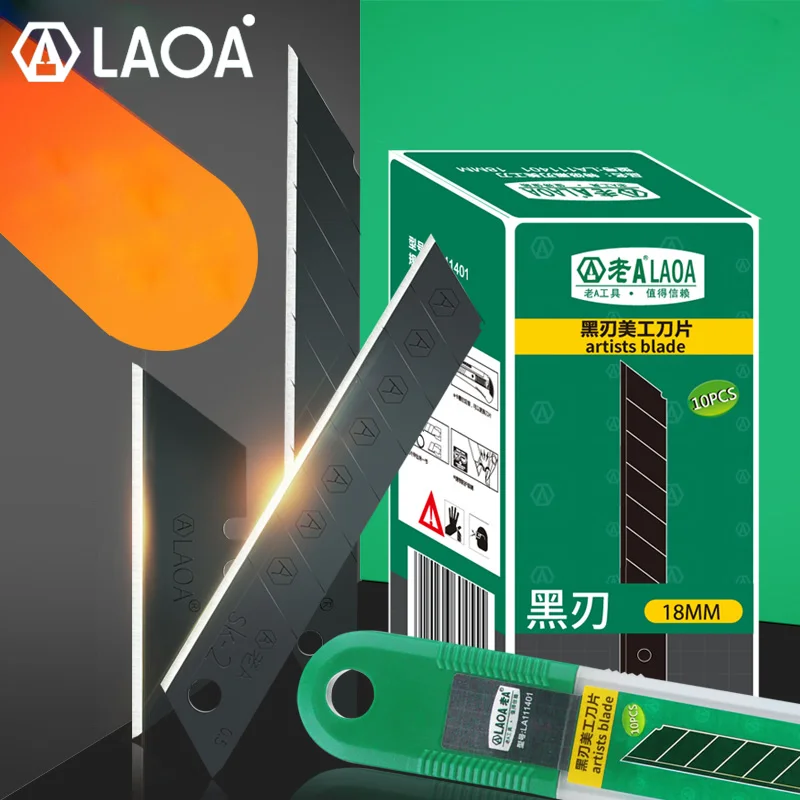 

LAOA SK2 Sharp Blade Art knife Spare Blade Office Supplies Wall Paper Cutting Utility Knife