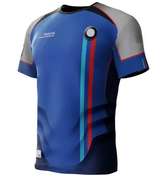 

2020 Sports Riding Bicycle Cycling Motocross Jersey Off Road Motorcycle Breathable Shirts For BMW Dirt Bike Short Sleeve T-shirt