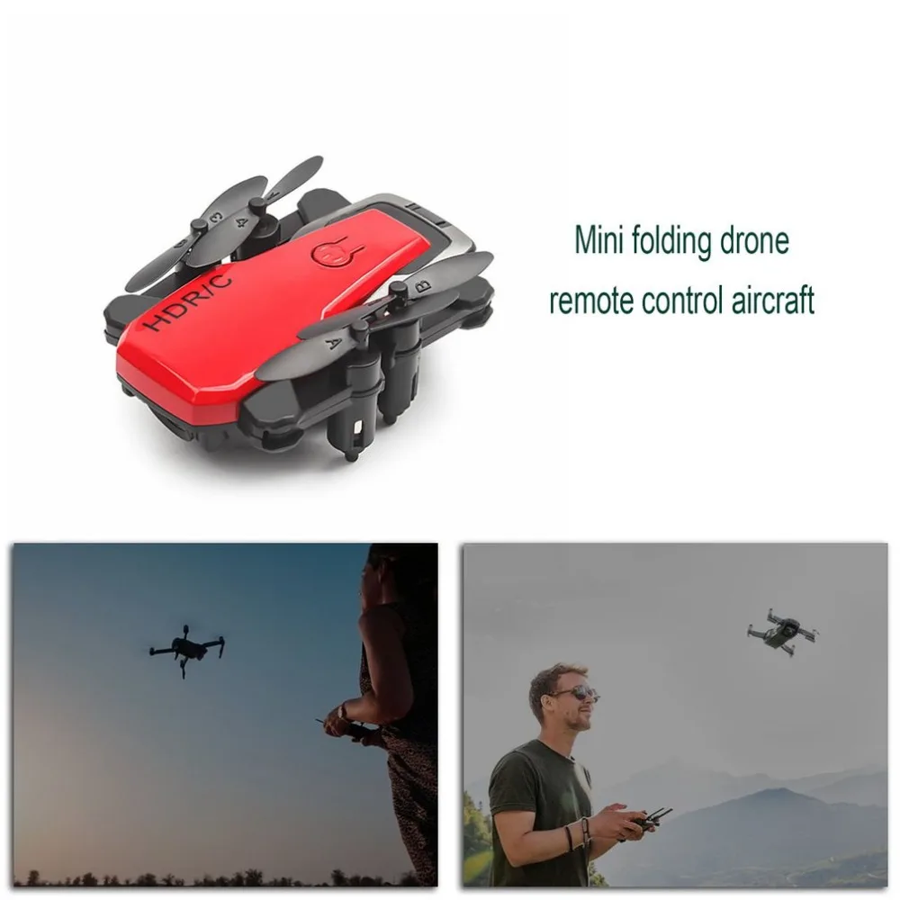 Mini Drone with 4k Camera HD Foldable Drones One-Key Return FPV Quadcopter Follow Me RC Helicopter quadrocopter Kid's Toy