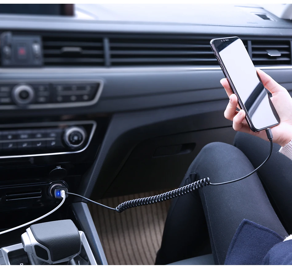 Автомобильное зарядное устройство Автомобильное USB быстрое зарядное устройство 3,0 Для Xiaomi автомобильное зарядное устройство для мобильного телефона Micro type C Быстрый кабель для iPhone зарядное устройство s