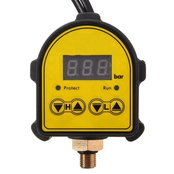 

New Digital Automatic Air Pump Water Oil Compressor Pressure Controller Switch For Water Pump On/Off Au Plug