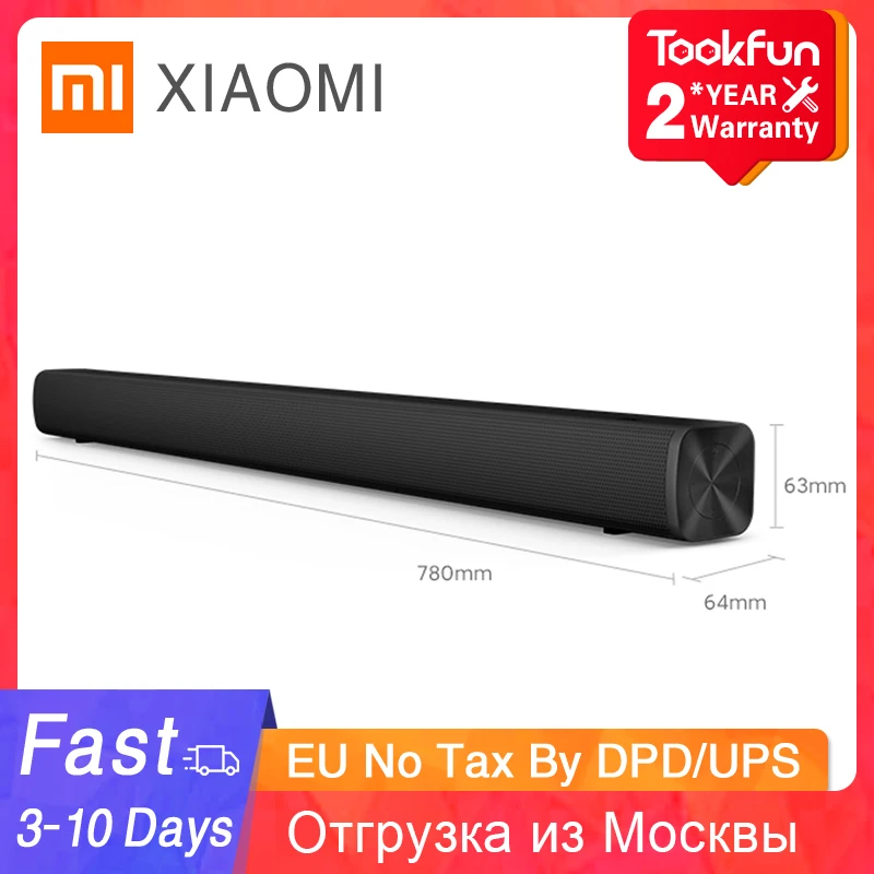 Dual-Speakers Sound-Bar Redmi Tv Bluetooth Xiaomi Home-Surround Wireless Support Power