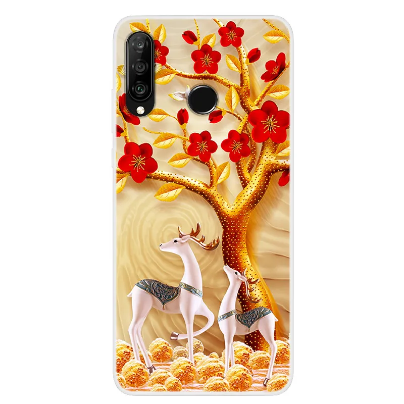 as photo 45 Популярный чехол для huawei Nova 4e, чехол 6,15 дюйма, силиконовый крутой чехол с принтом, мягкий ТПУ чехол для телефона, для huawei P30 lite, чехол Nova 4e Funda - Цвет: as photo 45
