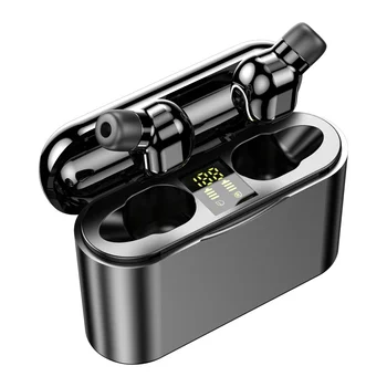 

TWS Wireless Bluetooth V5.0 Headphones In-Ear Stereo Waterproof Touch Control Earbuds Ith Running Sports LED Display earphone
