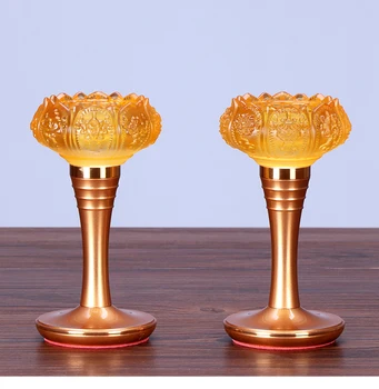 

Outdoor European Candle Holder Glass Golden Metal Centerpiece Candle Holders Kaarsenhouder Gold Decoration Home 2020 KK60ZT