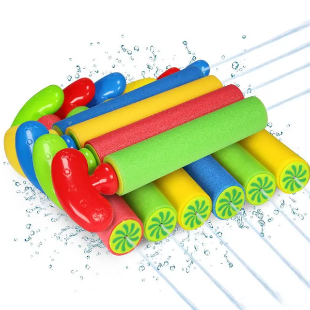 Moon Stars EVA Water Guns Foam Water Shooter Cannon Summer Beach Toys Soaker Bathroom Toys Child Bath Outdoor Games 2
