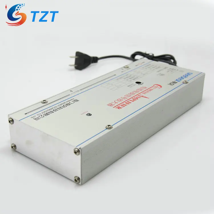 TZT SB 1030M8 8 Way CA Усилитель ТВ сигнала Sat Cable TV разделитель усилителя Booster 30DB|cable amplifier