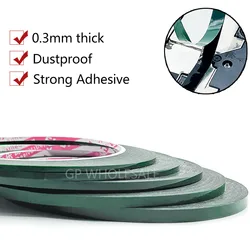 0.3mm Thick, 2mm/3mm/4mm/5mm Choose, Dustproof Seal Foam Sponge Tape, Double Sided Adhesive for Iphone Tablet Screen Display Fix