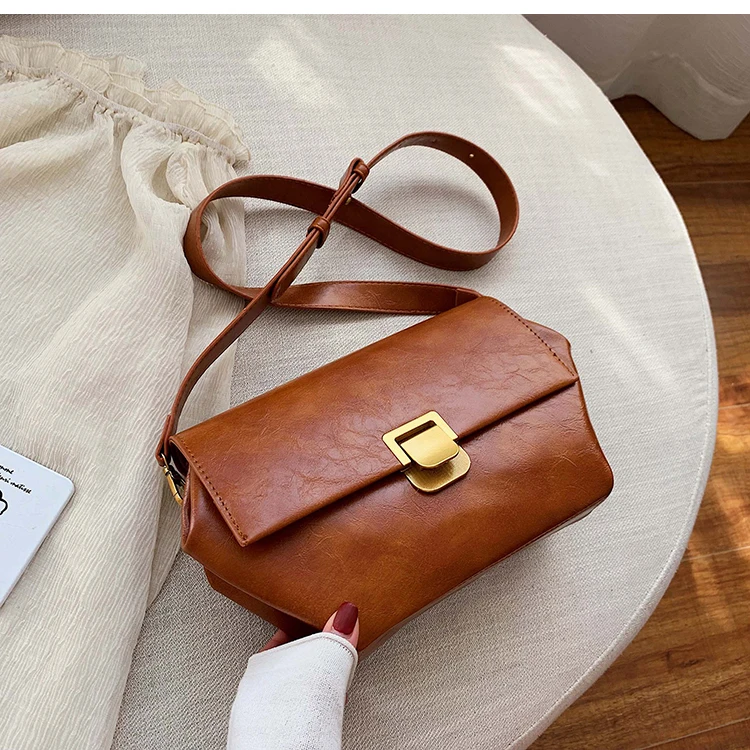 Female Bag Popular New Wave Korean Version of The Simple Retro loui vuiton Fashion Small Square Bag Women Hand Bags