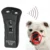 3 в 1 Pet Dog Repeller Anti Barking Stop Bark Training Device Trainer LED Ультразвуковой Анти Лай Ультразвуковой Без Батареи-