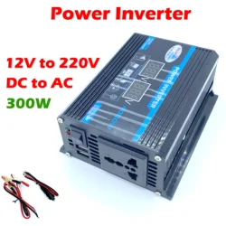 Inverter DC 12V To AC 220V 300W / 4000W Car Power Modified Sine Wave Solar Convertor Transformer Inversor UPS