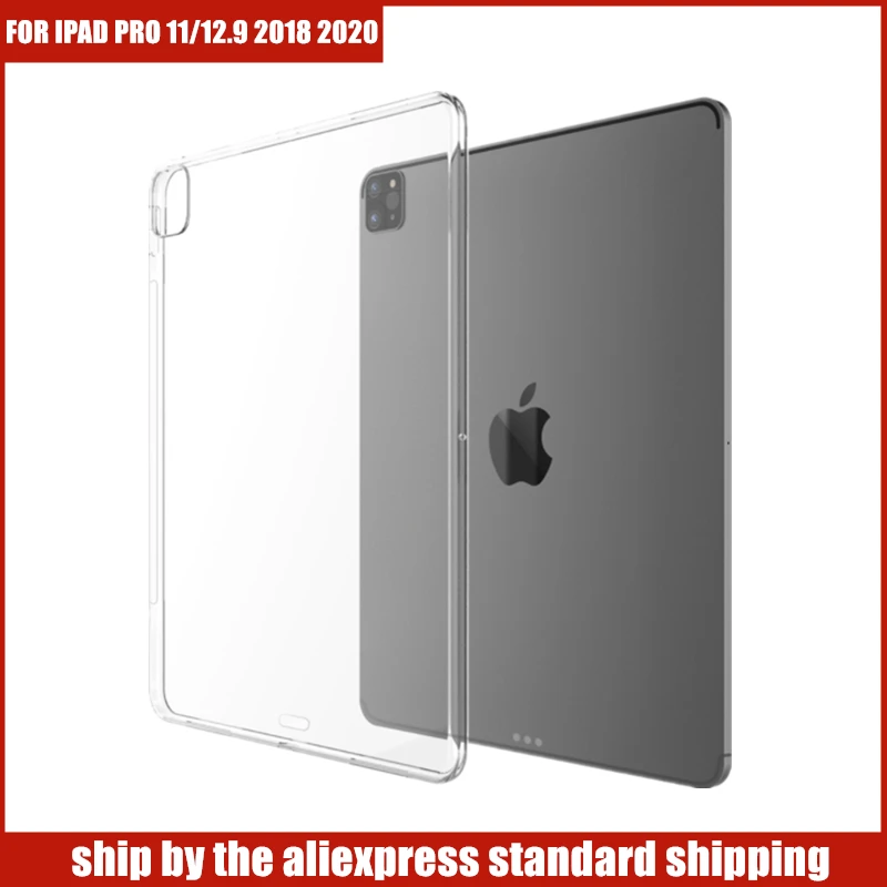 Прозрачный ТПУ чехол SCHANGE для iPad Pro 11 12 9 2018 2020 Ультра мягкий Funda Capa Pro11|Чехлы