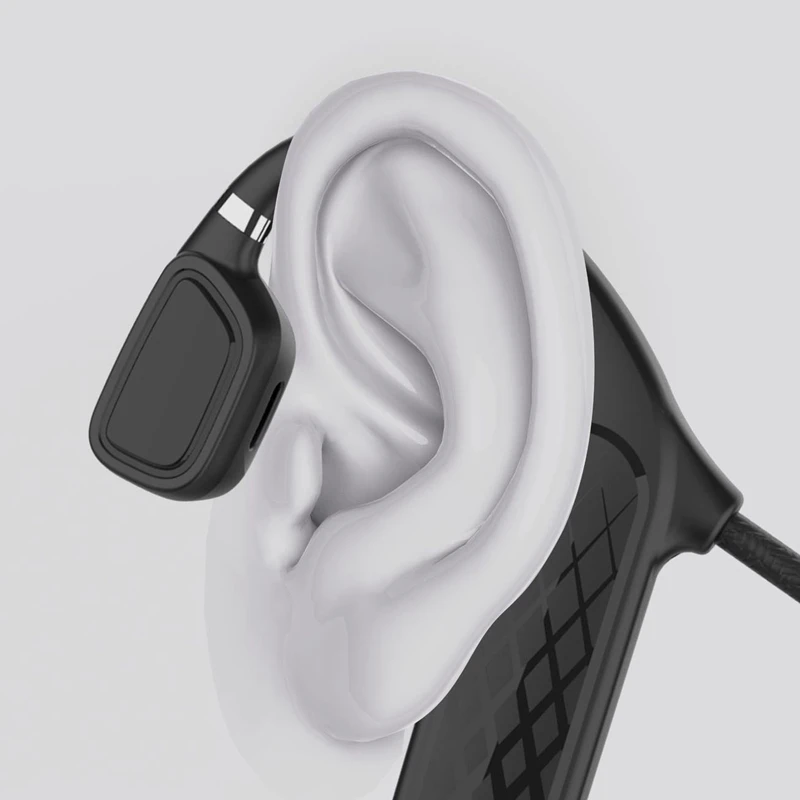 Bluetooth 5 0 Headset MD04 Bone Conduction Headphones Bluetooth 5 0 Wireless Sports Earphone Stereo Hands Free with Mic