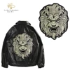 Gold Lion Patches Iron on Clothes Heat Transfers Sticker Jacket Back Decoration Badge ► Photo 1/4