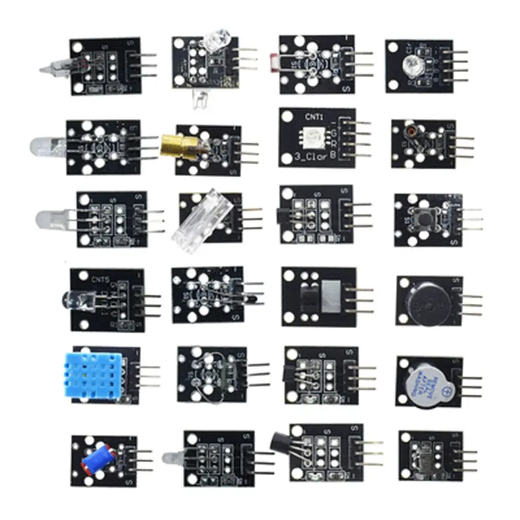 Для arduino 45 в 1 модуль датчика s стартовый комплект лучше, чем 37в1 комплект датчика 37 в 1 комплект датчика UNO R3 MEGA2560