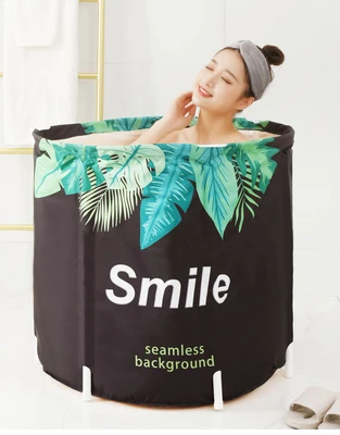 

Steam Box Skin SPA Bath Bucket Adult Inflatable Bath Tub Plastic Portable Folding Bath Tub Home SPA Bathing Tub Pool Steam
