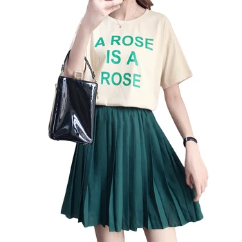 

Large Plus Size 5XL Women sports suit tracksuit Sweatshirt+Skirt two piece set Sportwear Top And Skirt Matching Set Summer Cloth