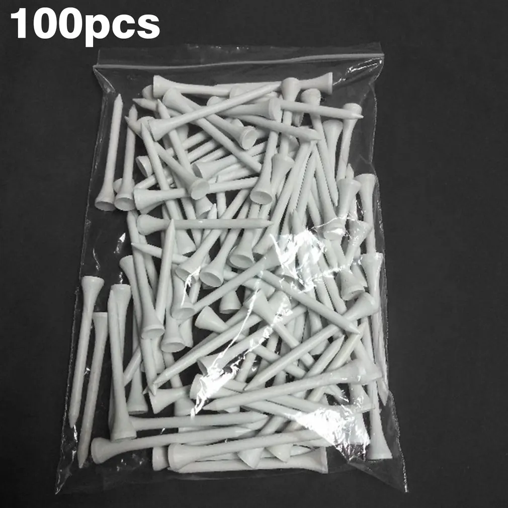 

100pcs/Pack Professional Premium Wooden Golf Tees 54mm with Golf Ball Markers Universal Eco-Friendly Golf Tees Accessories