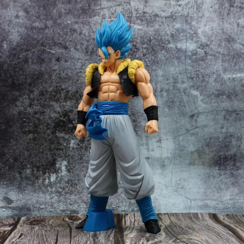 Аниме 32 см Dragon Ball Super GROS Grandista ROS Gogeta синие волосы ПВХ фигурка Коллекция Модель