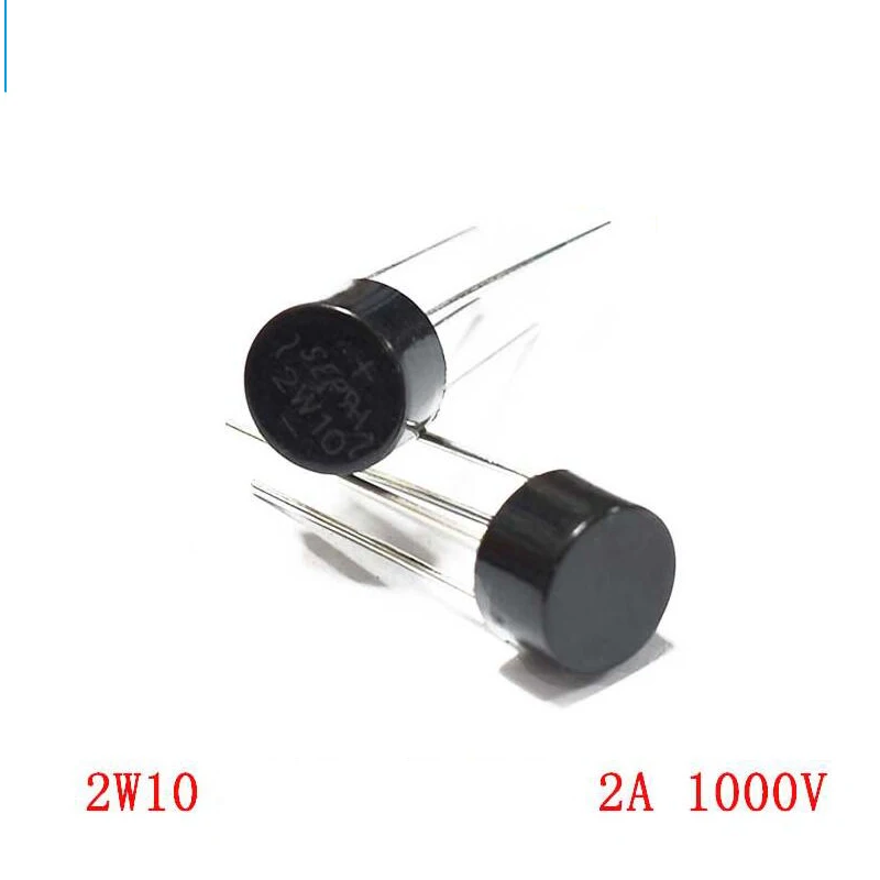 20pcs/lot 2W10 rectifier bridge round bridge Low DC reverse current in-line full 2A/1000V rectifier