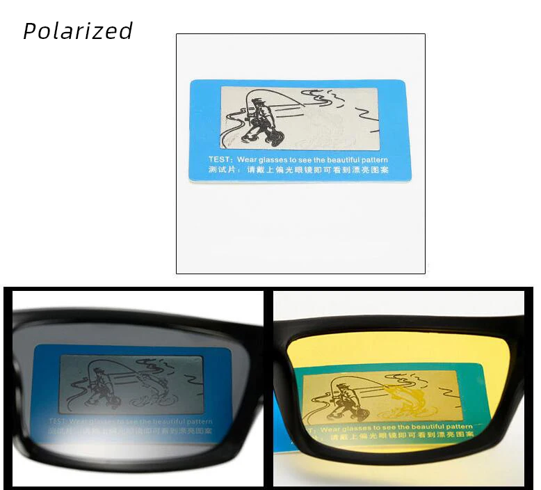 Поляризованные очки для рыбалки, спортивные солнцезащитные очки для мужчин и женщин, очки ночного видения для вождения, походные, походные, велосипедные очки