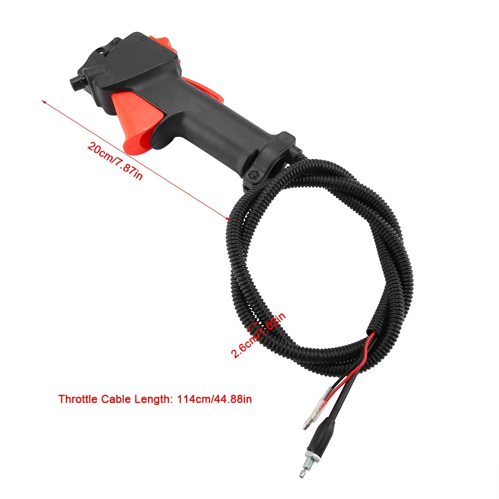 26mm Strimmer Trimmer Handle Switch Throttle Trigger Cable Brush Cutter Accessories Tools brush cutter accessories