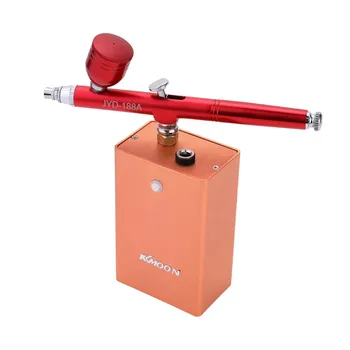 

Beautiful Airbrush Set Small Spray Pump Pen Set Air Compressor Kit for Art Painting Tattoo Craft Cake Spray Model